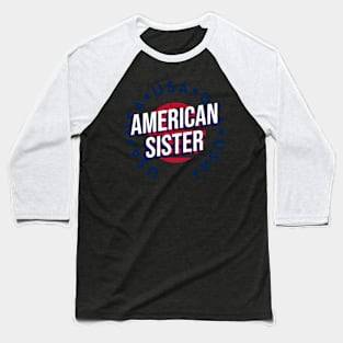 American Sister Baseball T-Shirt